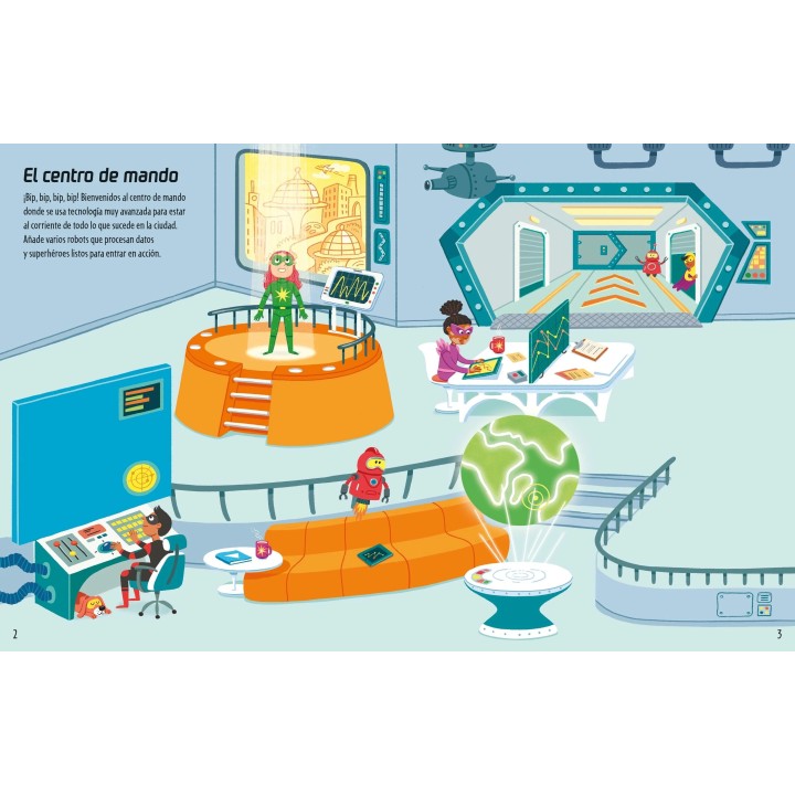 Mi primer libro de pegatinas - Superhéroes