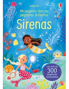 Mi pequeño libro de pegatinas brillantes - Sirenas