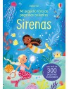 Mi pequeño libro de pegatinas brillantes - Sirenas