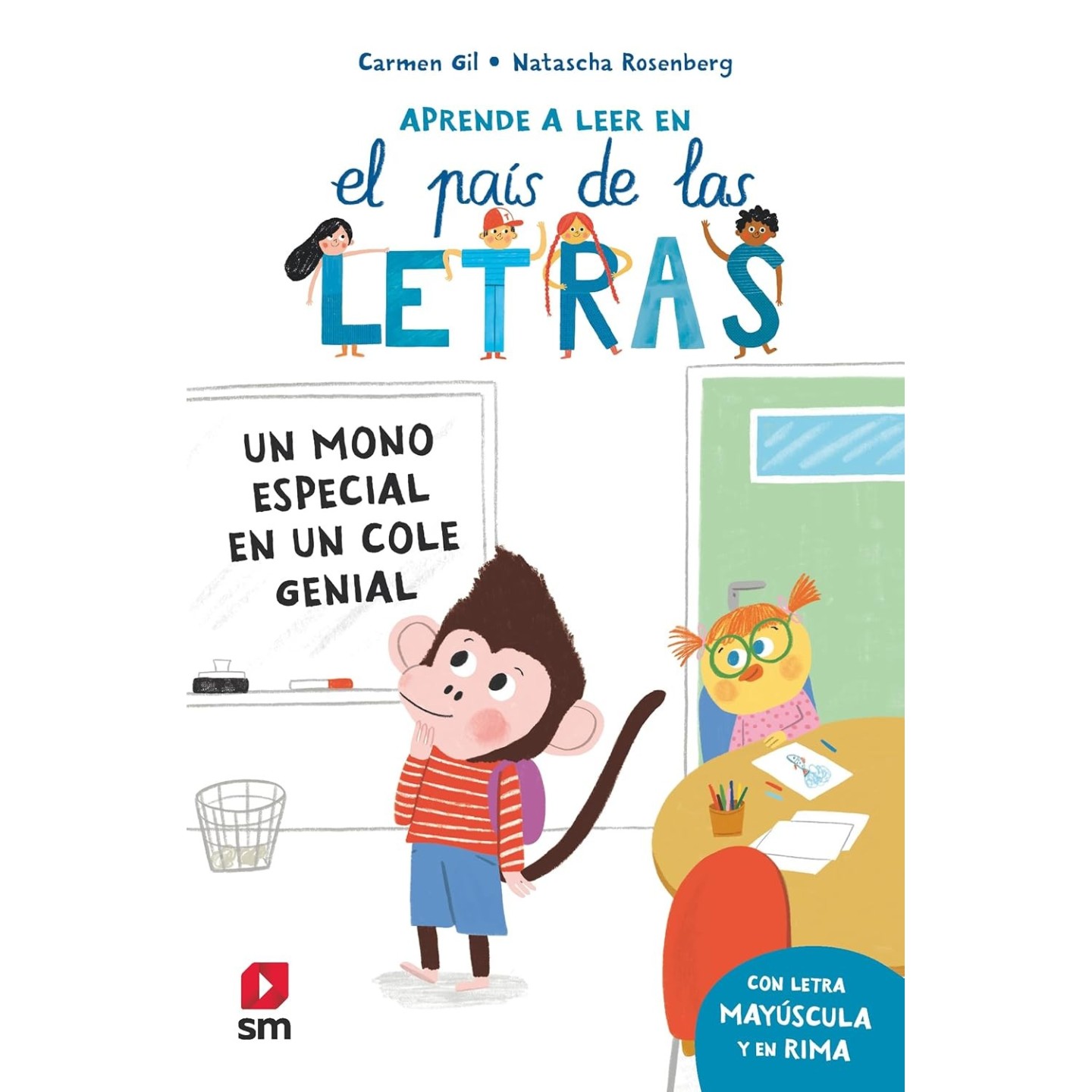 Aprende a leer en el país de las letras - Un mono especial en un cole genial