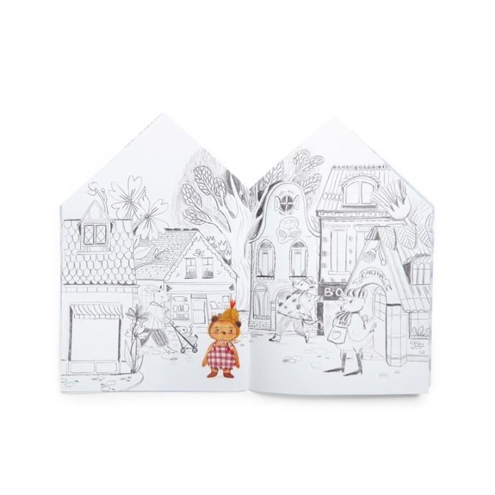 Cuaderno de pegatinas Minouchkas