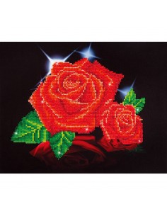 Diamond Dotz - Red Rose Sparkle 2