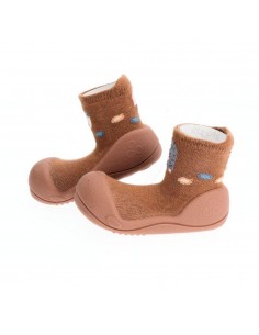 Attipas Algodón Orgánico Woodland Brown Hedgehog 2