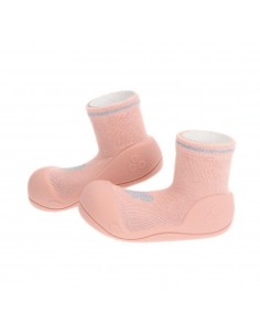 Attipas Algodón Orgánico Shiny Heart Pink 2