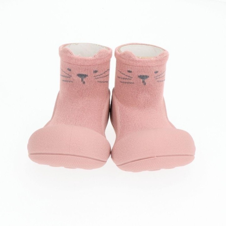 Attipas Algodón Orgánico Animal Pink