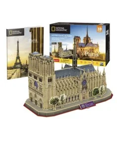 Puzle 3D National Geographic 3D Notredame 128 Piezas