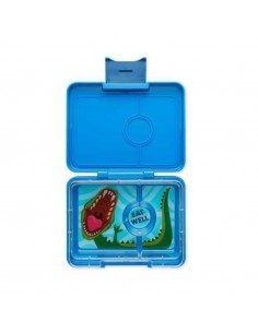 Yumbox Snack Surf Blue Dinos