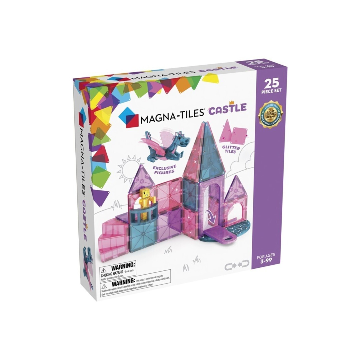Magna Tiles Castle Set 25 Piezas