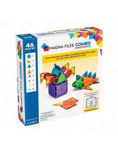 Magna Tiles COMBO + microMAGS Set 46 Piezas 2