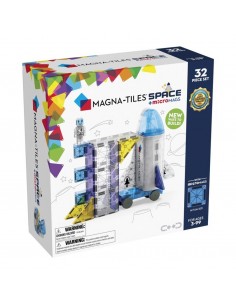 Magna Tiles + MicroMAGS Espacio Set 32 Piezas