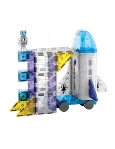 Magna Tiles + MicroMAGS Espacio Set 32 Piezas 2