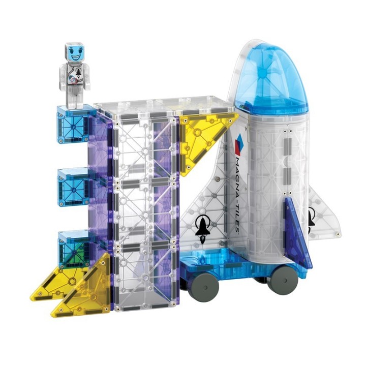 Magna Tiles + MicroMAGS Espacio Set 32 Piezas