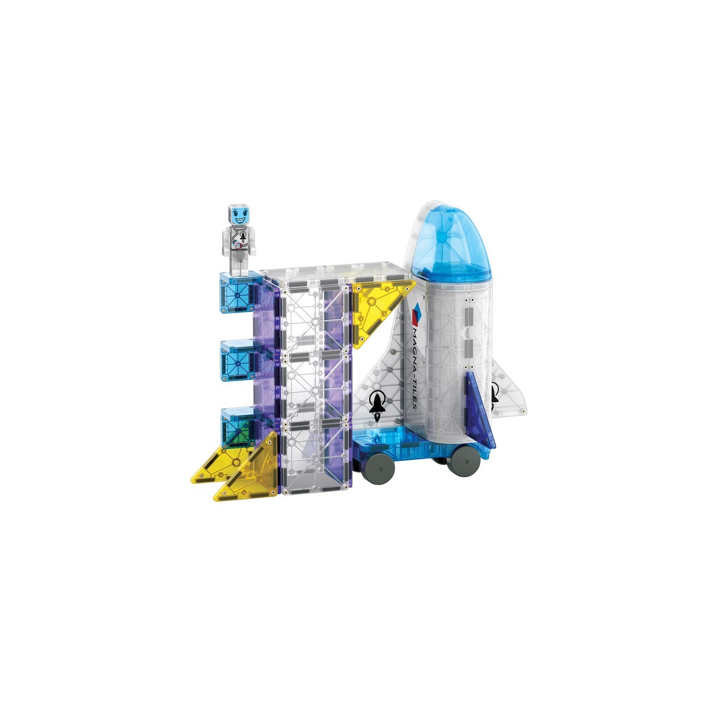 Magna Tiles + MicroMAGS Espacio Set 32 Piezas