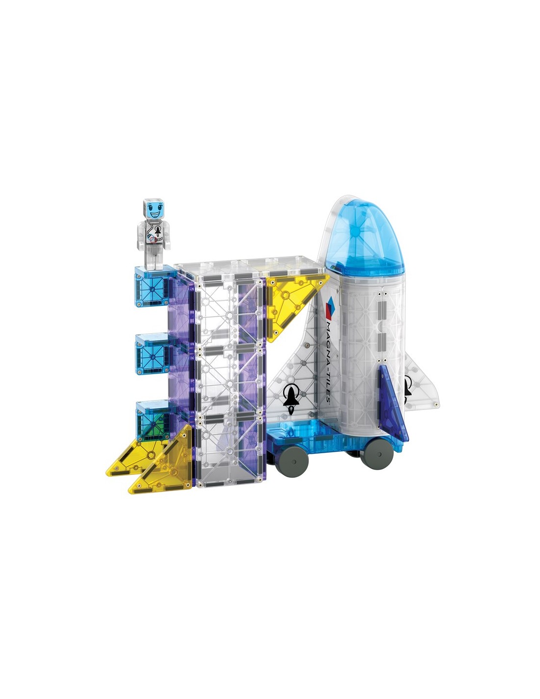 Magna Tiles + MicroMAGS Espacio Set 32 Piezas