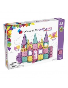 Magna Tiles + MicroMAGS Castillo Set 48 Piezas