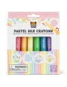 Ceras de Seda Colores Pastel