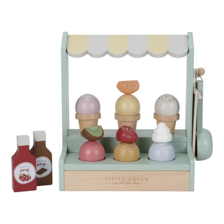 Puesto de Helados de Madera