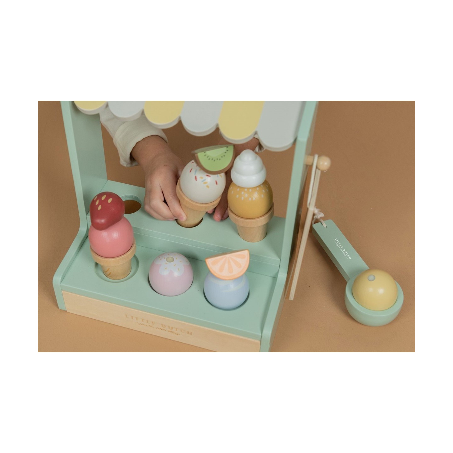 Puesto de Helados de Madera