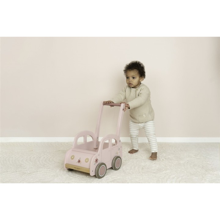 Andador Coche Rosa