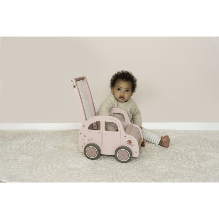 Andador Coche Rosa