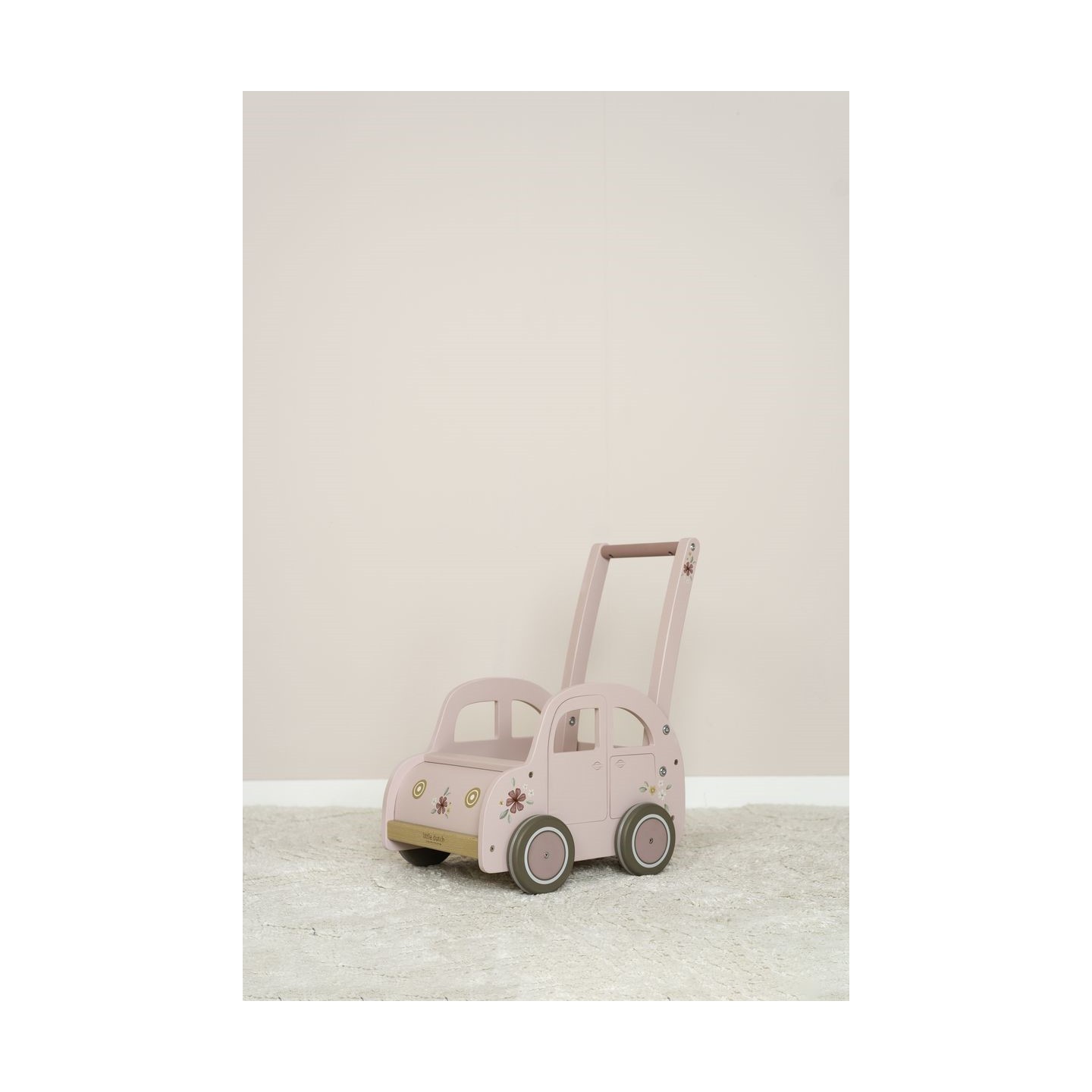 Andador Coche Rosa