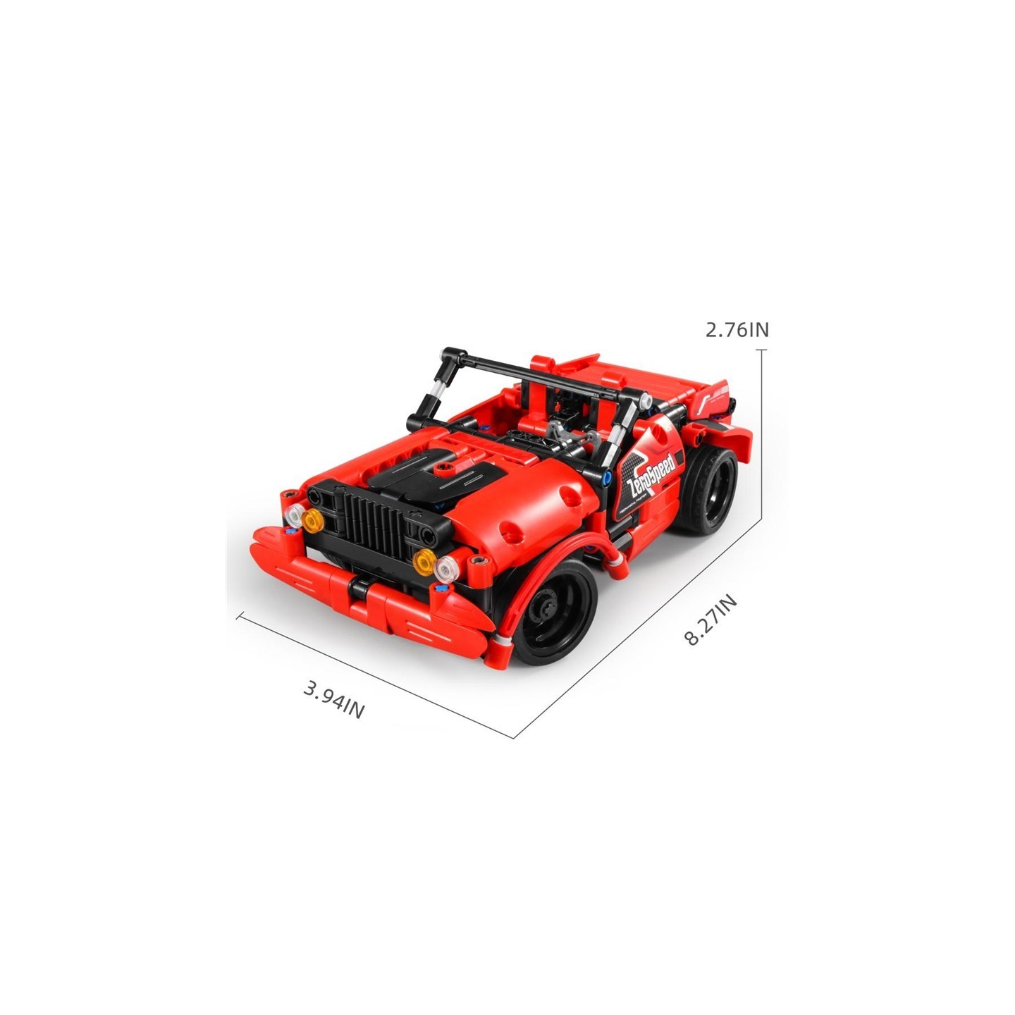iMMaster Coche de Carreras Radio Control 2 en 1 - 341 Piezas