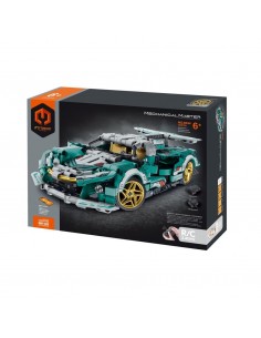 iMMaster Coche Radio Control Verde Mar - 450 Piezas