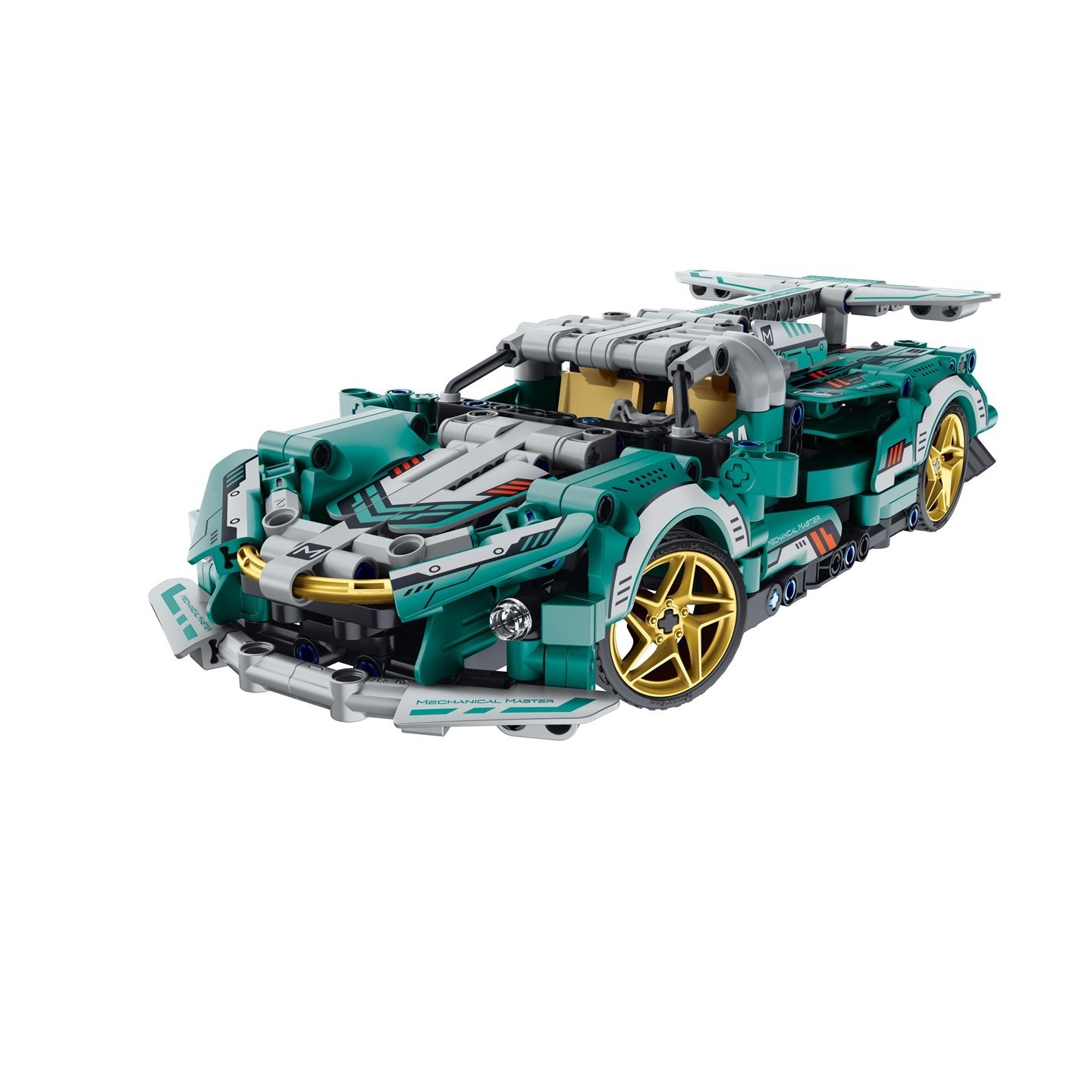 iMMaster Coche Radio Control Verde Mar - 450 Piezas