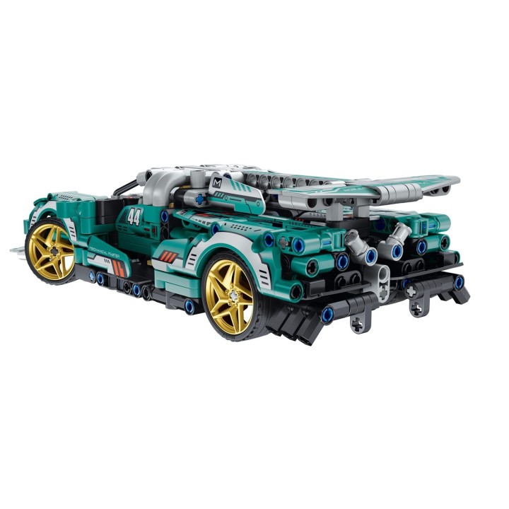 iMMaster Coche Radio Control Verde Mar - 450 Piezas