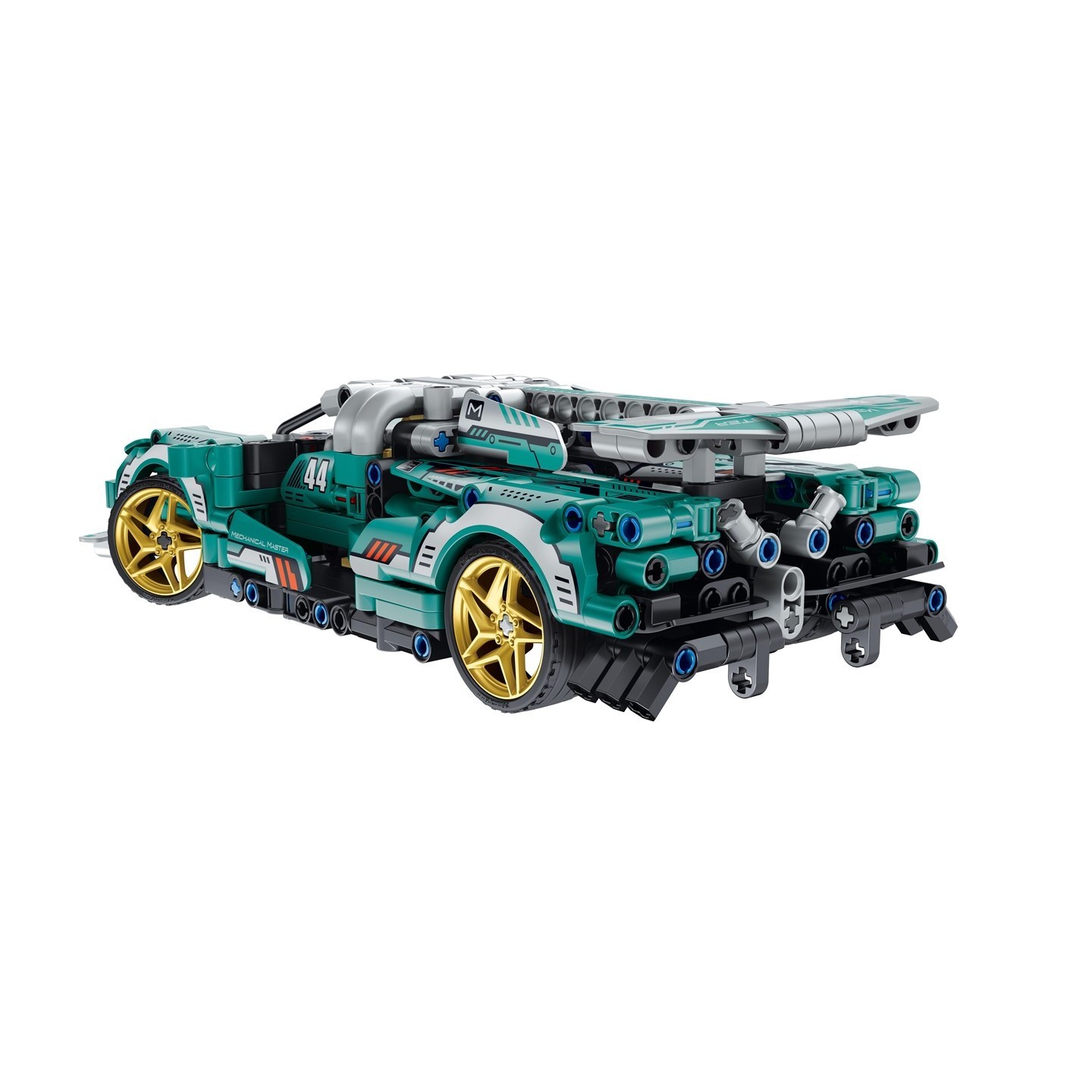 iMMaster Coche Radio Control Verde Mar - 450 Piezas