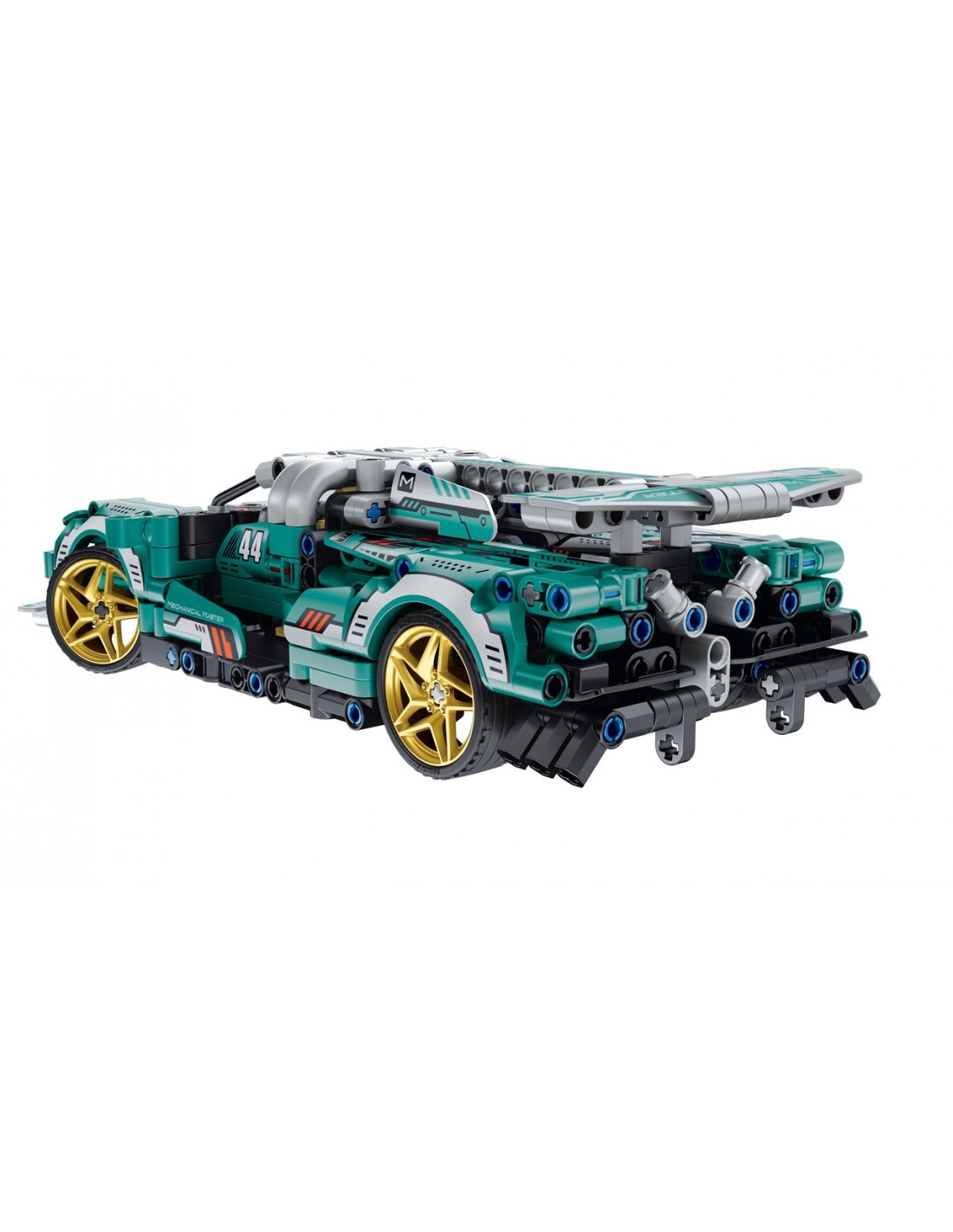 iMMaster Coche Radio Control Verde Mar - 450 Piezas