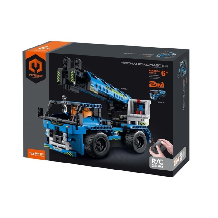iMMAster Grúa Radio Control 2 en 1 - 401 Piezas