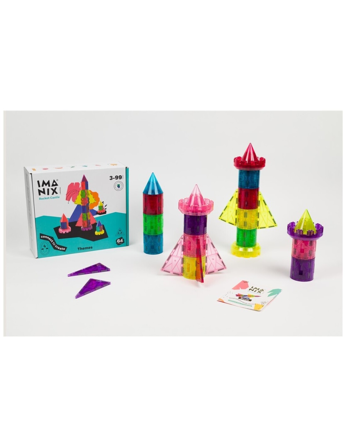 Imanix Rocket Castle 64 Piezas