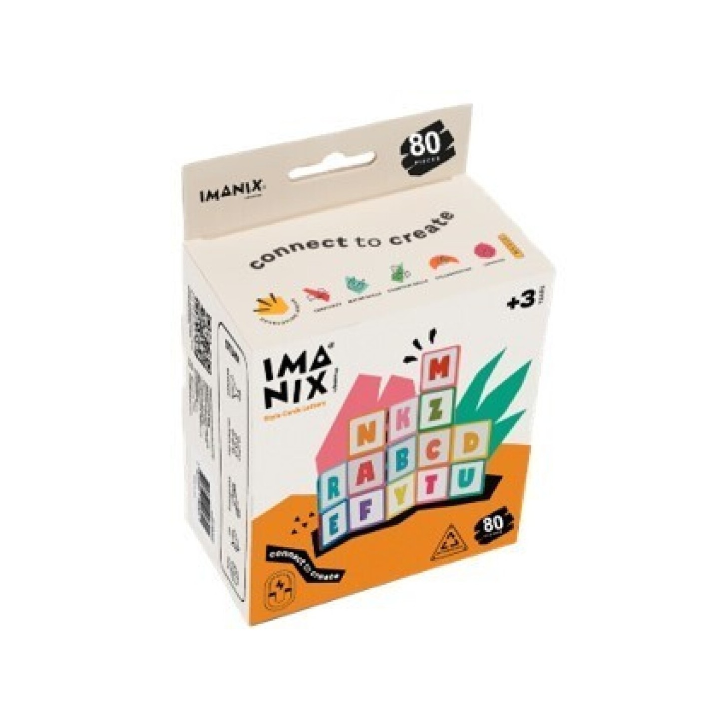 Imanix Style Cards Letras 80 Piezas