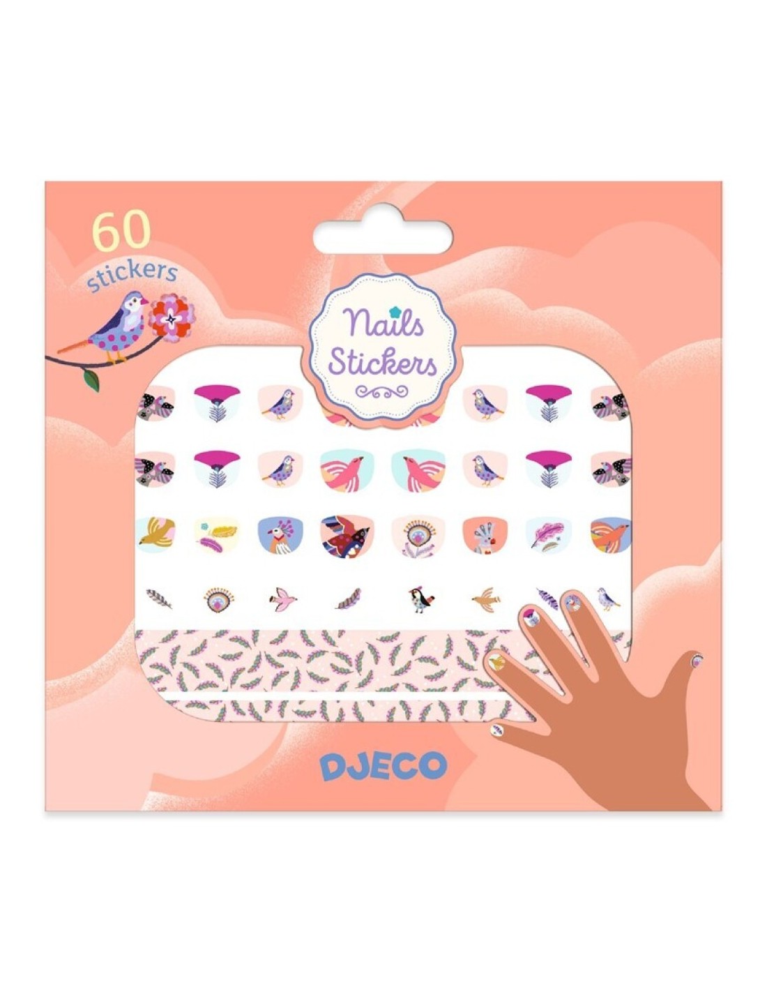 Adhesivos para uñas - Plumas
