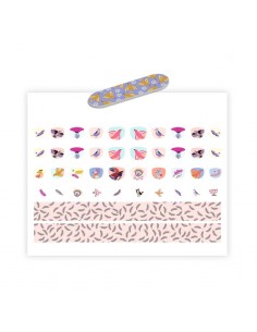 Adhesivos para uñas - Plumas 2