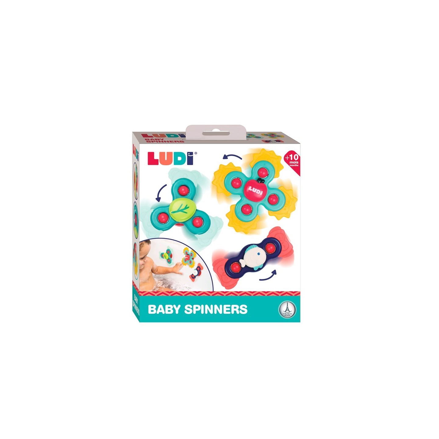 Set 3 Spinners Bebés