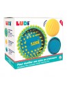 Pelotas Sensoriales con Texturas Azul/Amarillo