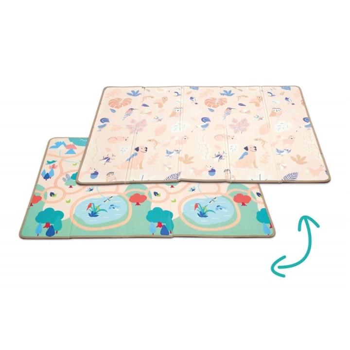 Alfombra de Juegos Plegable Reversible