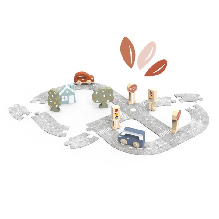 Pista de Coches de Fieltro