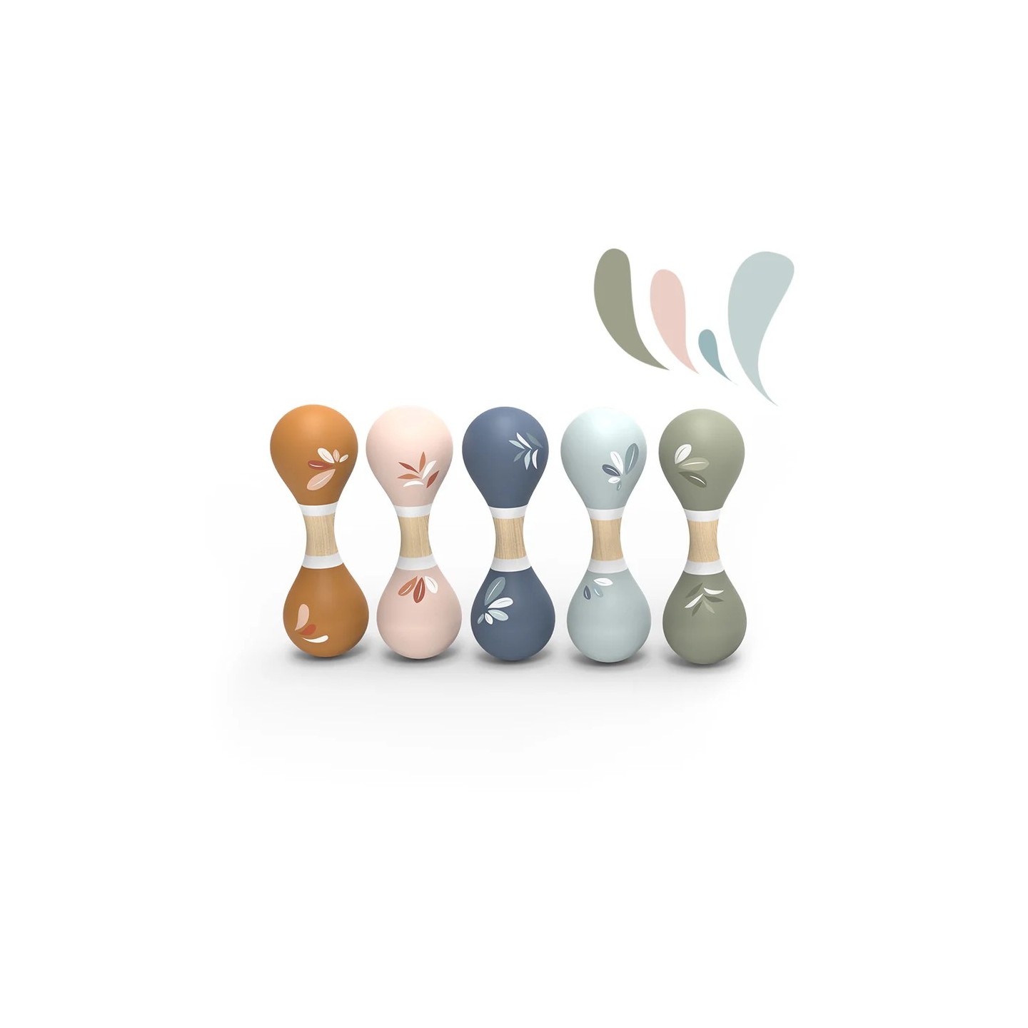 Maraca de Madera (Unidad)