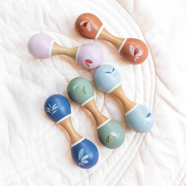Maraca de Madera (Unidad)