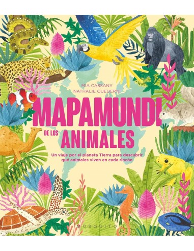 Mapamundi de los animales