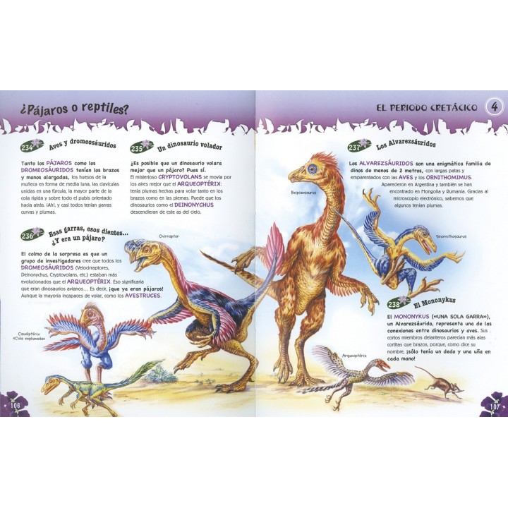 500 Preguntas y Respuestas - Dinosaurios