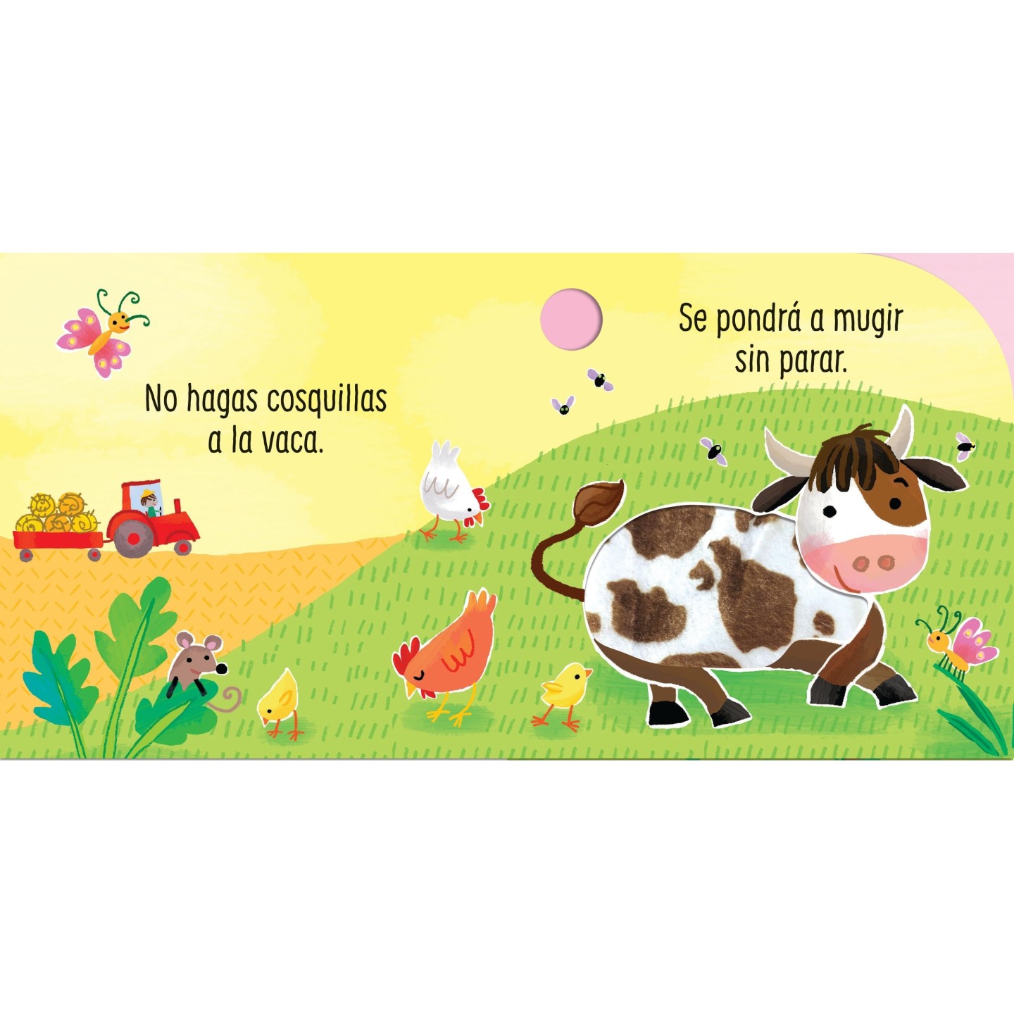 No hagas cosquillas a la vaca