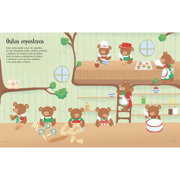 Libro de pegatinas - ¡Ya casi es Navidad!