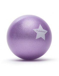 Pelota Glitter Púrpura 15 cms 2