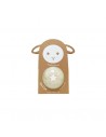 Pelota Glitter Plata 10 cms