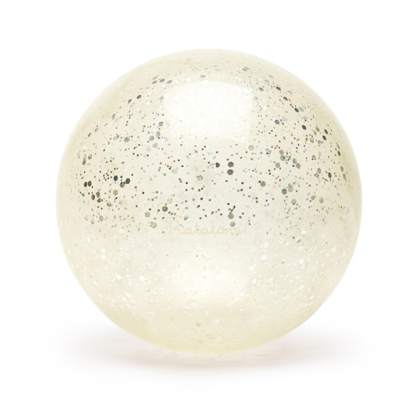 Pelota Bubble Plata 10 cms