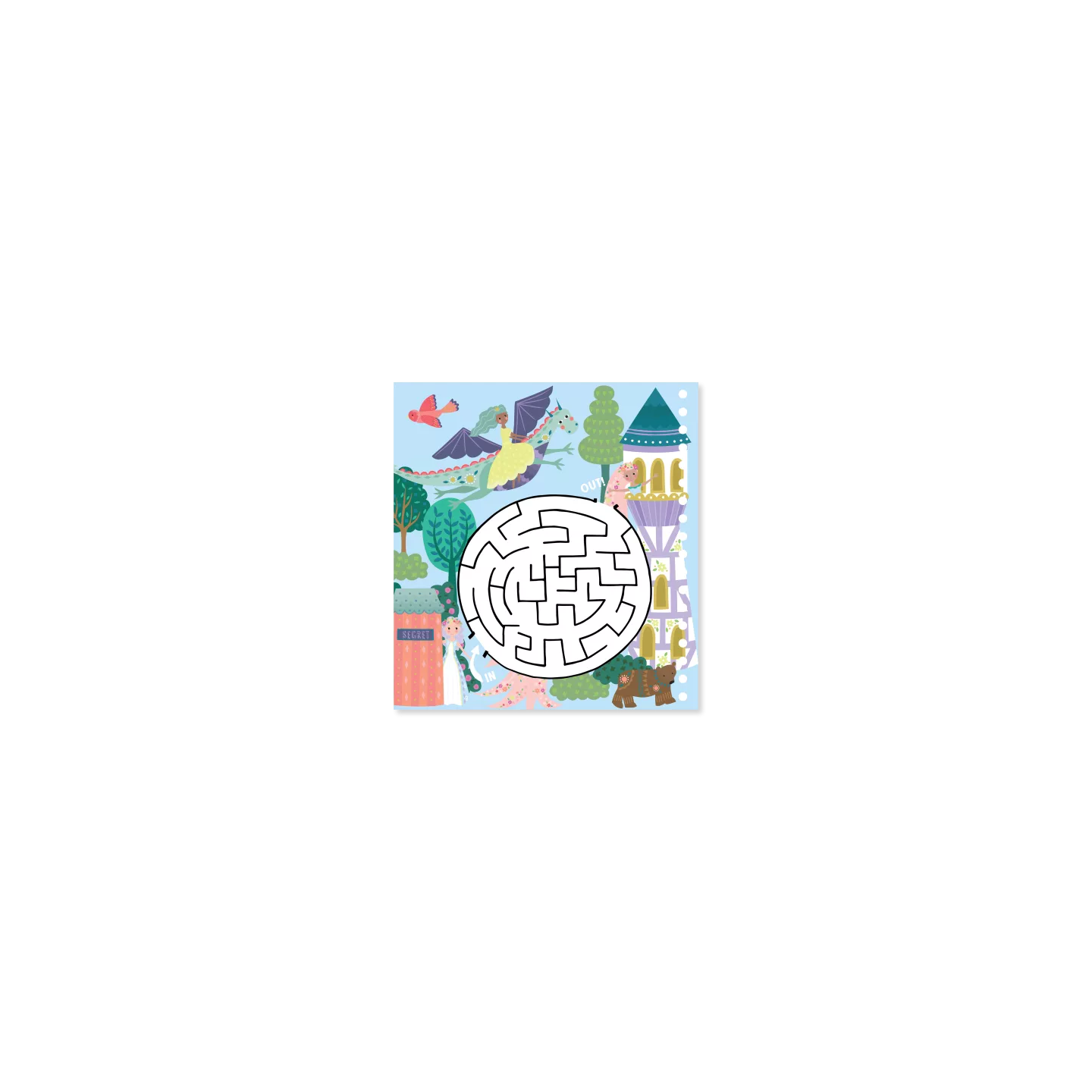 Cuaderno Water Multiplay Fairy Tale